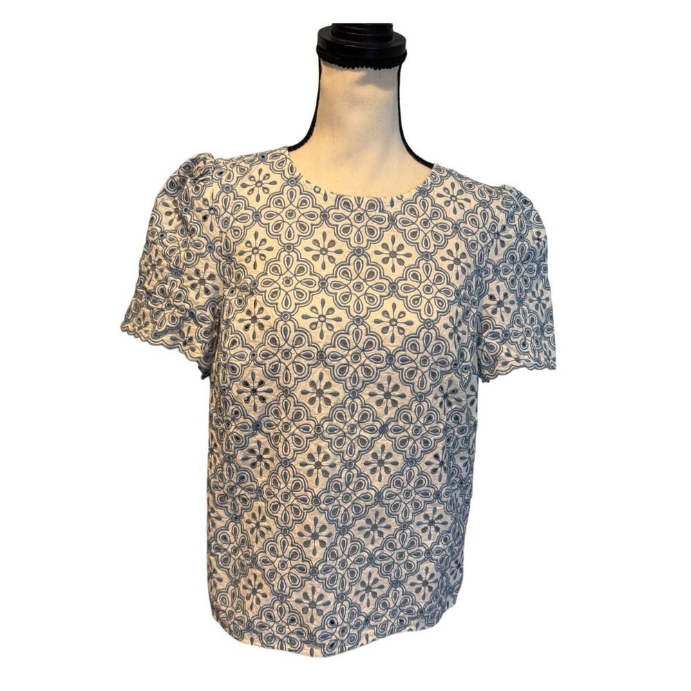 Sézane Blouse Eyelet - Picture 2 of 11